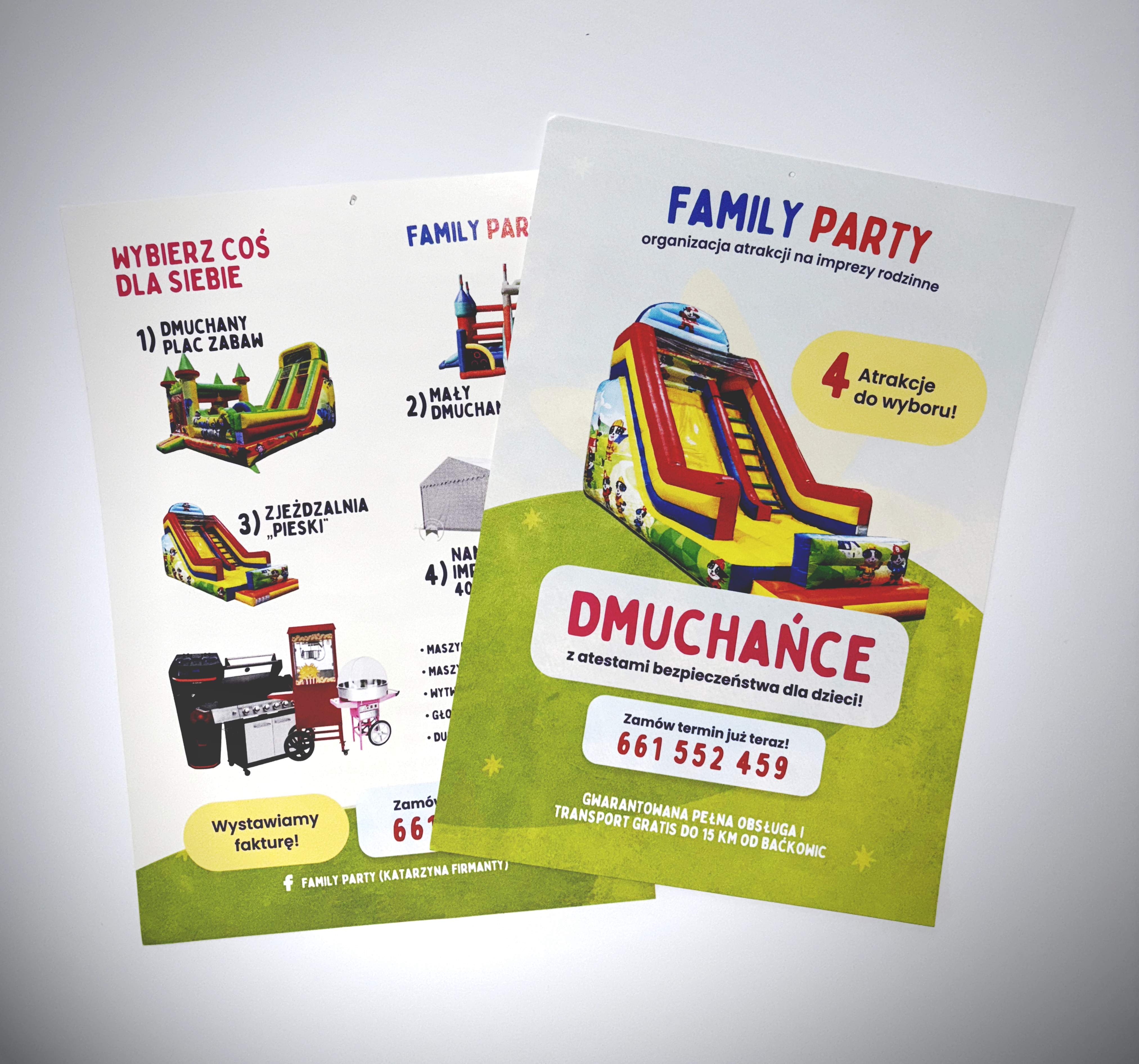 Ulotka reklamowa – przykład realizacji