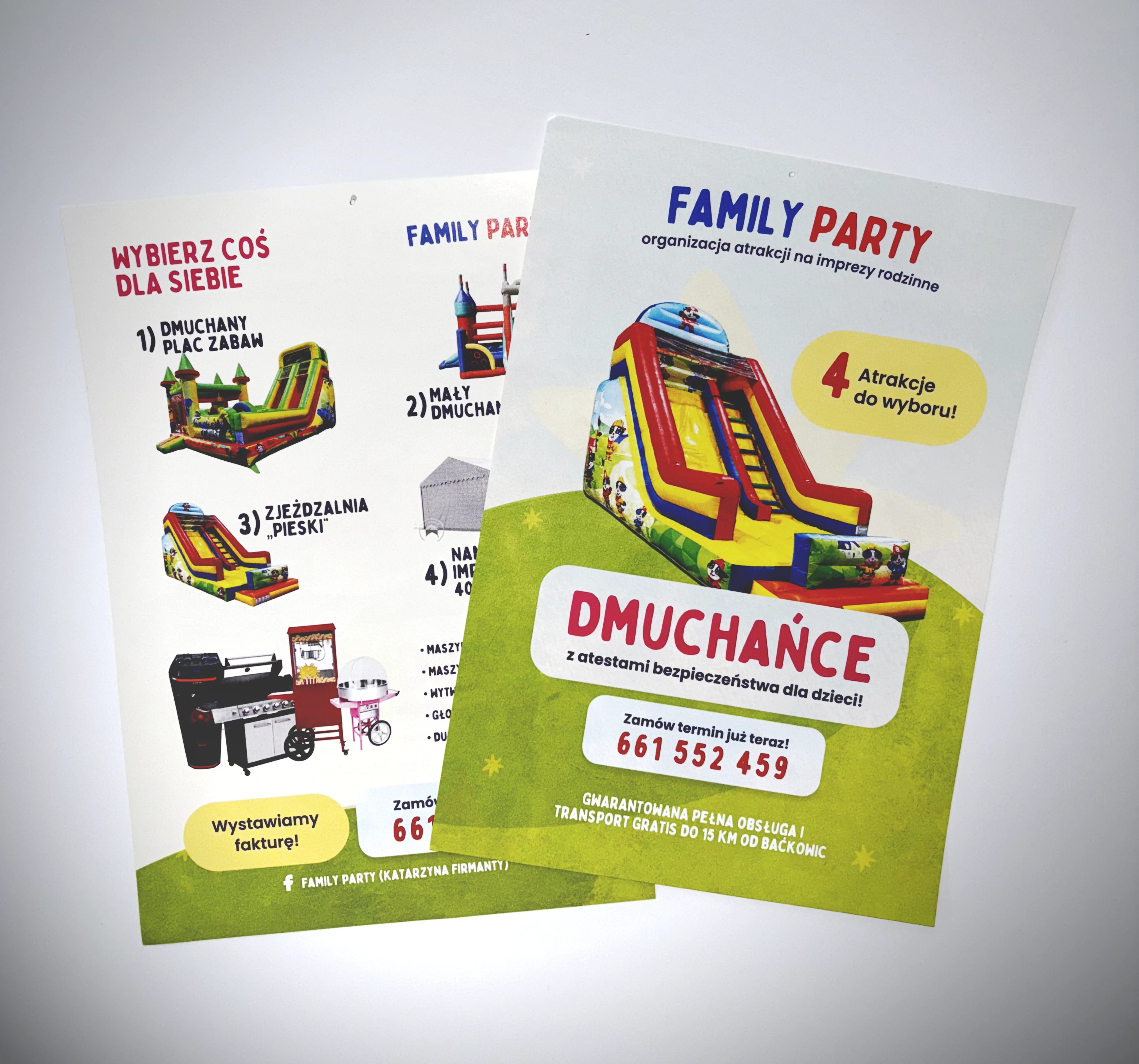 Ulotki proste A5 kreda błysk 130g