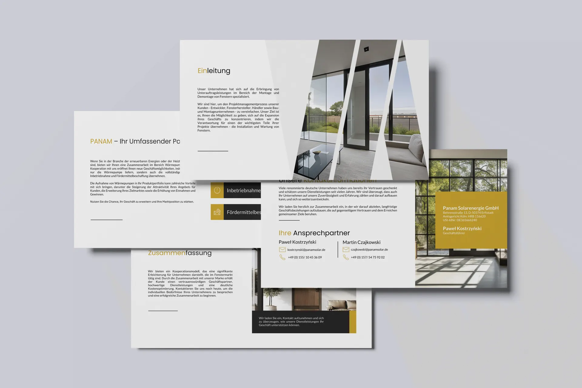 PANAM offer materials