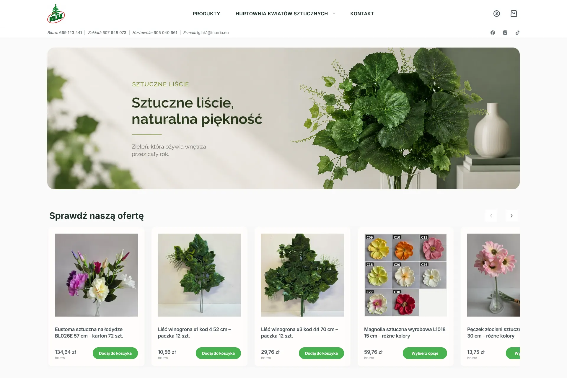 IGLAK — realizacja Reclame